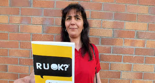 Marcelle Thompson wants parents to ask their kids if they are okay. Marcelle Thompson wants parents to ask their kids if they are okay.